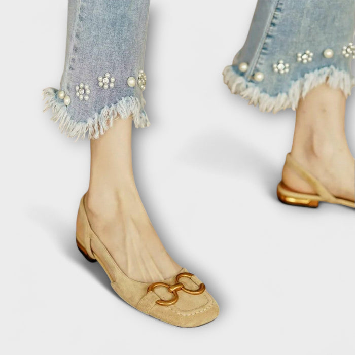 Sandal with Buckle Clasp