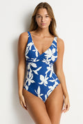 Sea Level Cross Front Multifit One Piece - Leilana