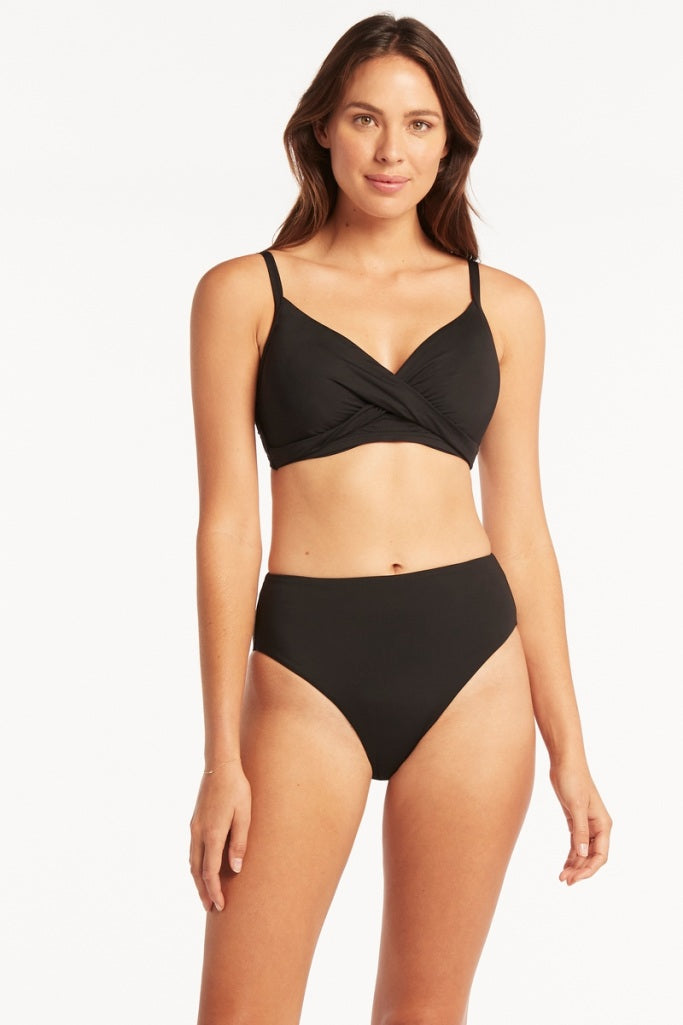 Sea Level Twist Front DD/E Cup Bra - Eco Essentials