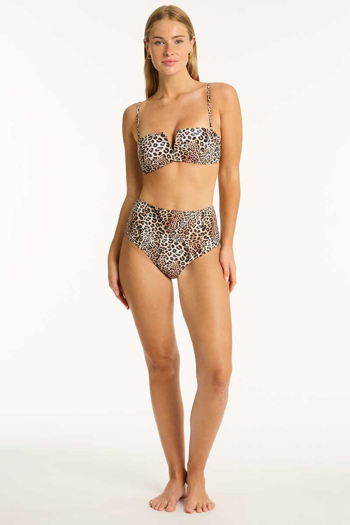 Sea Level Vee Bandeau Top - Congo