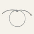 Silver Lurex Bracelet Cord