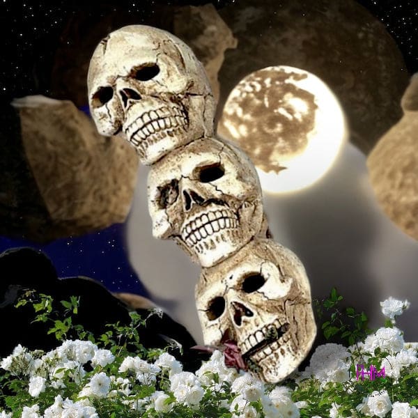 Skull Incense Burner