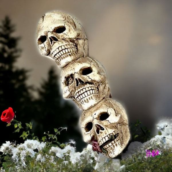 Skull Incense Burner