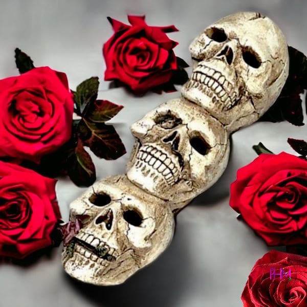 Skull Incense Burner