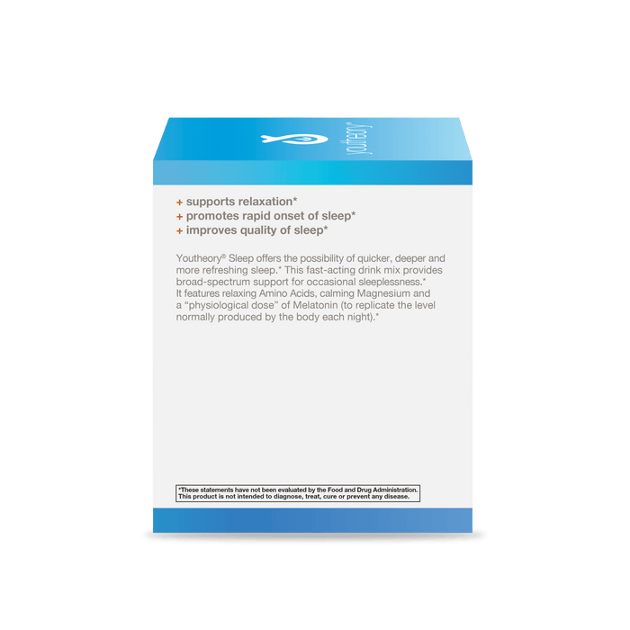 CTN.SPA.00702 Youtheory Sleep Powder Advanced Packet Lemon-Lime Flavor 21 ct Product Alt Image