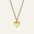 Small Heart of Gold Necklace