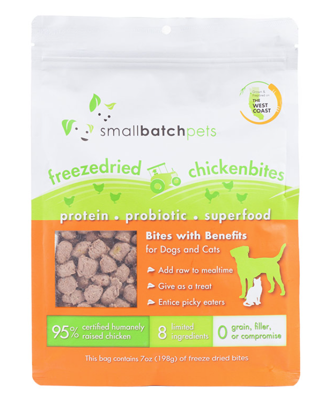 Smallbatch Freeze Dried Chickenbites