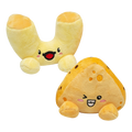 Snugarooz Snugarooz Mac & Cheese Plush Dog Toy