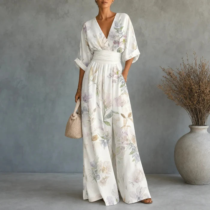 Cream Floral / S