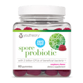 SPBG.92072 Youtheory Spore Probiotic Gummy Raspberry Flavor 60 Gummies Product Main Image