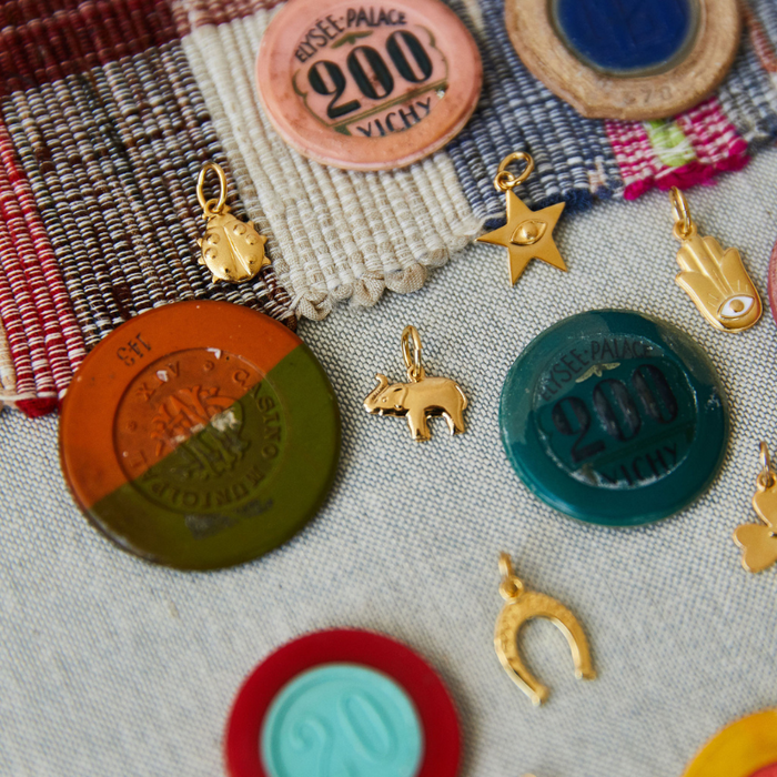 Star with Evil Eye Charm