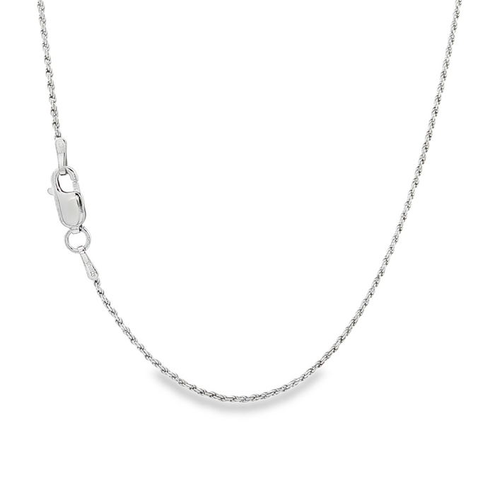 Sterling Silver 16 Inches Rope Chain