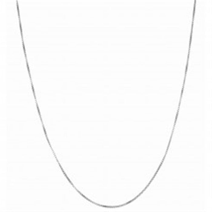 Sterling Silver 18 Inches Box Chain
