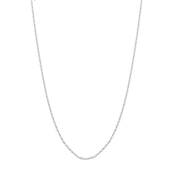 Sterling Silver 18 Inches Cable Chain