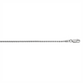 Sterling Silver 18 Spiga Rope Chain