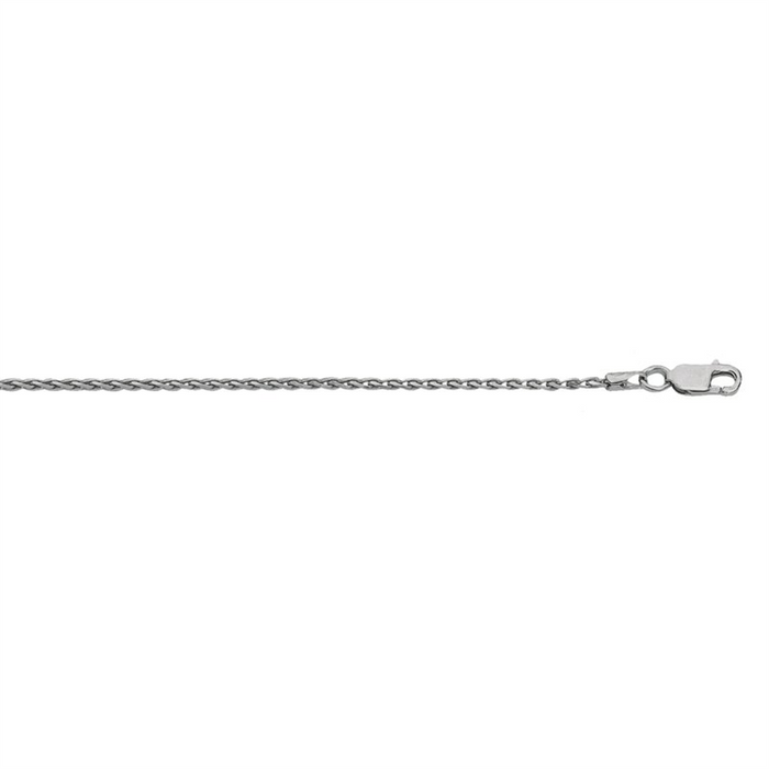 Sterling Silver 18 Spiga Rope Chain