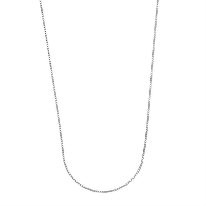 Sterling Silver 24 Inches Box Chain