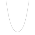 Sterling Silver 30 Inches Adjustable Box Chain
