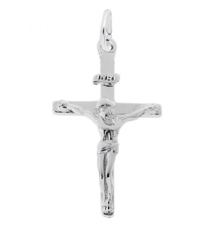 Sterling Silver Crucifix Cross Charm