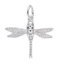 Sterling Silver Dragonfly Charm