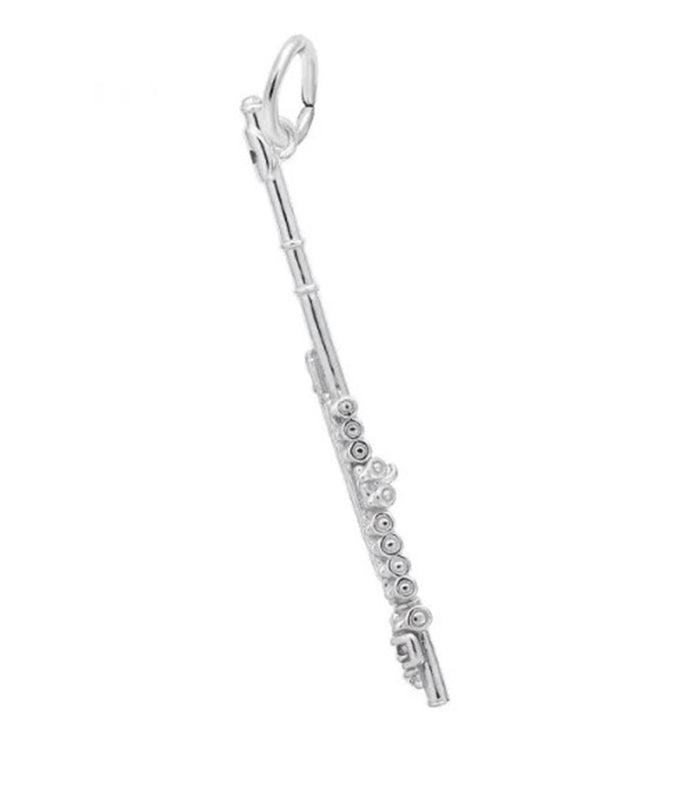 Sterling Silver Flute Charm