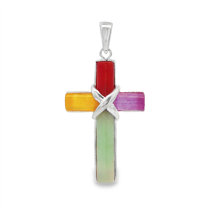 Sterling Silver Religion Pendant