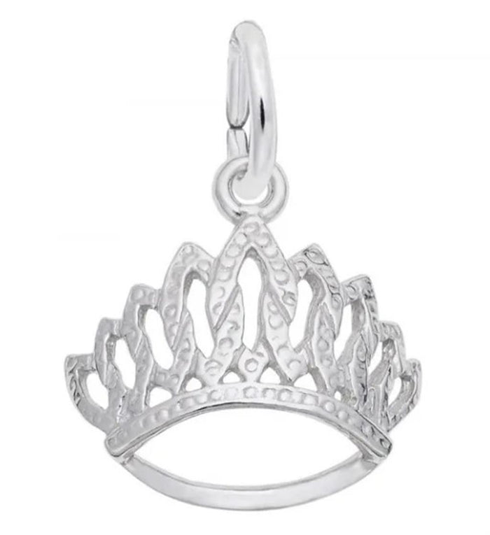 Sterling Silver Tiara Charm