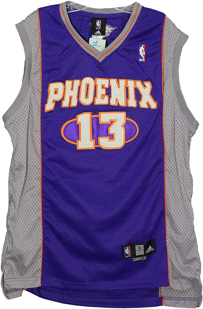 Steve Nash Phoenix Suns Signed Autographed Purple #13 Jersey - FADED SIGNATURE