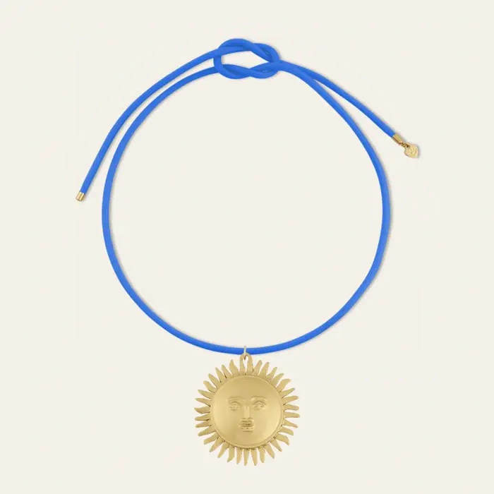 Cobalt Blue Necklace Cord