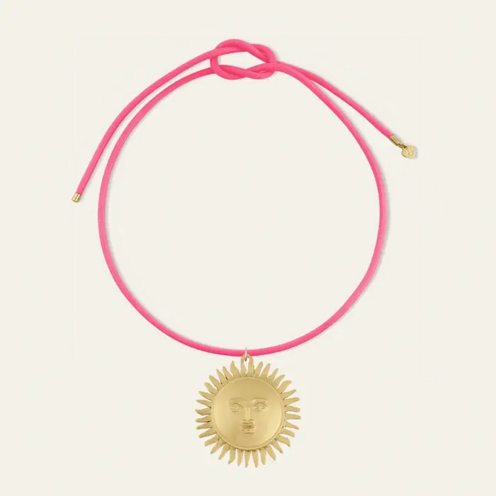 Hot Pink Necklace Cord
