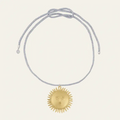 Silver Lurex Necklace Cord
