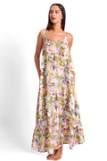 Sunseeker Scoop Maxi Dress - White Lotus