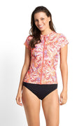 Sunseeker Short Sleeve Mastectomy Rashie - Sundance