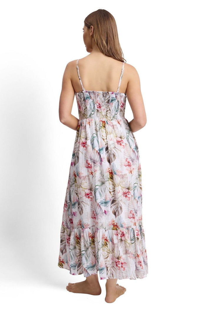 Sunseeker Tie Front Dress - Zali