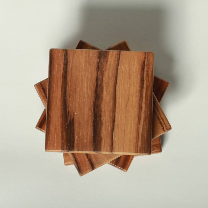 Teak Coasters