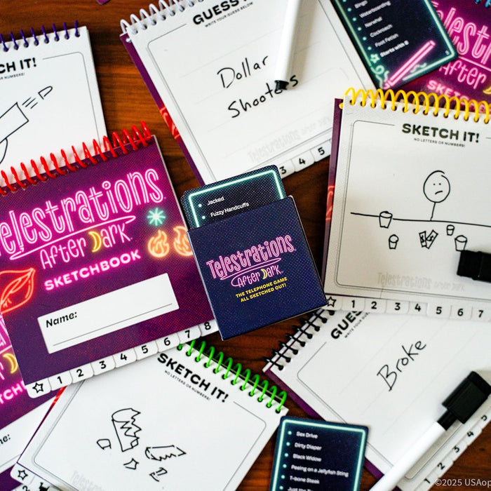 Telestrations - After Dark 8 Player 2nd Edition | Party Board Game