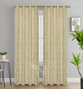 Texture Velvet Curtains Pack of 2 Design  071 - Nishat Creative Store