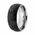 The Apex Drive IP Plated with Super Sleek Tire Tread Laser Carved Pattern l 9mm