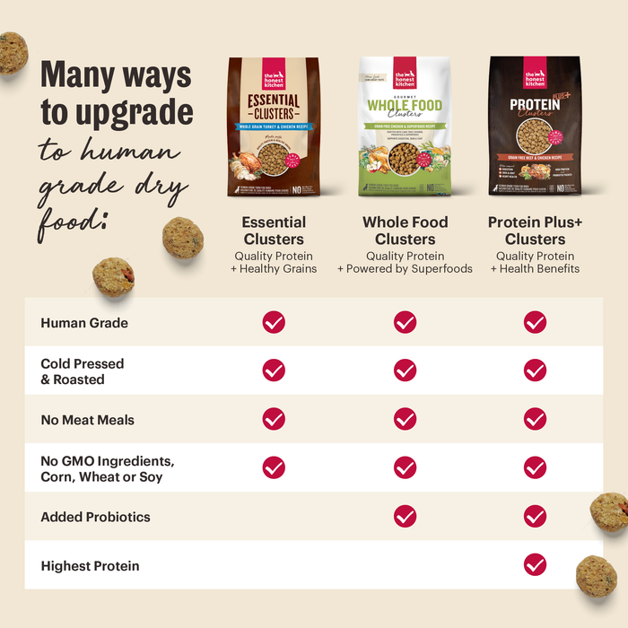 The Honest Kitchen Grain Free Lamb Clusters Dry Dog Food