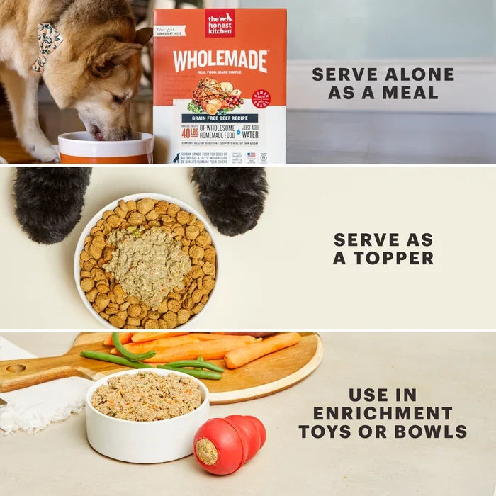 The Honest Kitchen Wholemade Whole Grain Fish & Oat Dehydrated Food