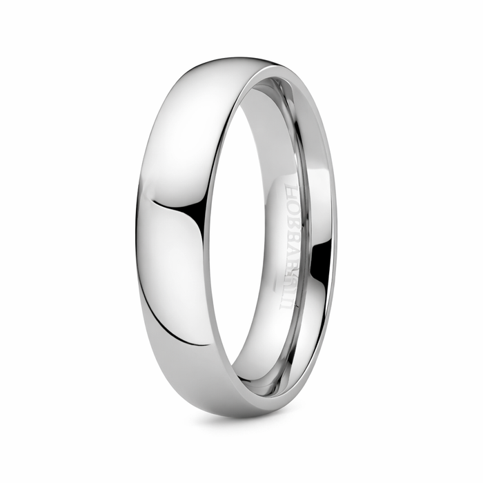 The Legacy Classic Domed 6MM Tungsten Wedding Band