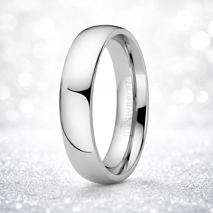 The Legacy Classic Domed 6MM Tungsten Wedding Band