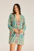 Tigerlily Natasha Mini Kaftan - Floriana