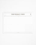 Times Desk Notepad Weekly