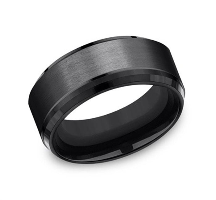 Titanium 9mm Straight Band