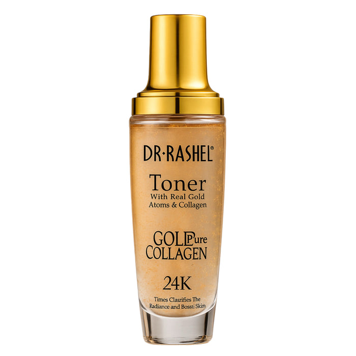 Toner iluminant cu atomi de aur si colagen, Dr Rashel, 120 ml DRL1182
