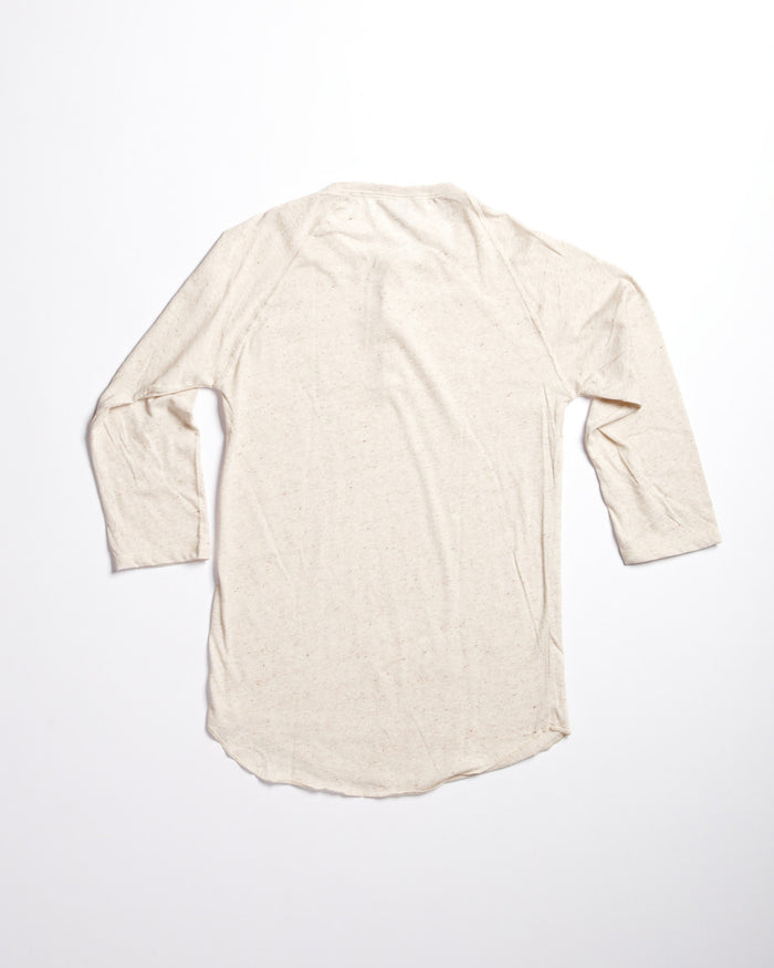 Tri-Blend Basic Henley Natural