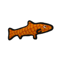 Tuffy® Ocean Creature Original Trout Orange Dog Toy