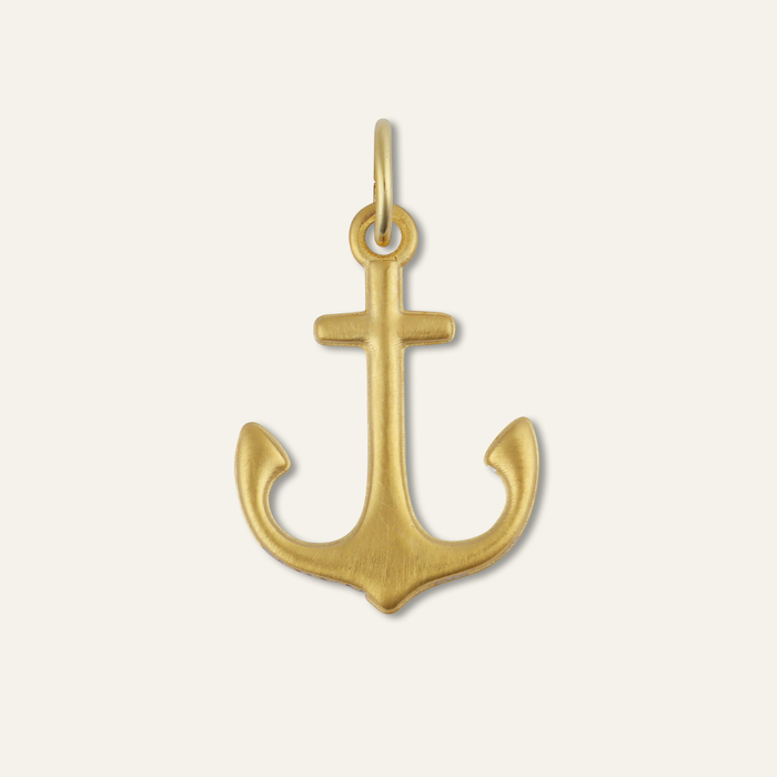 Two-Toned Anchor Charm