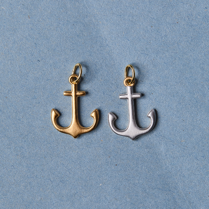 Two-Toned Anchor Charm